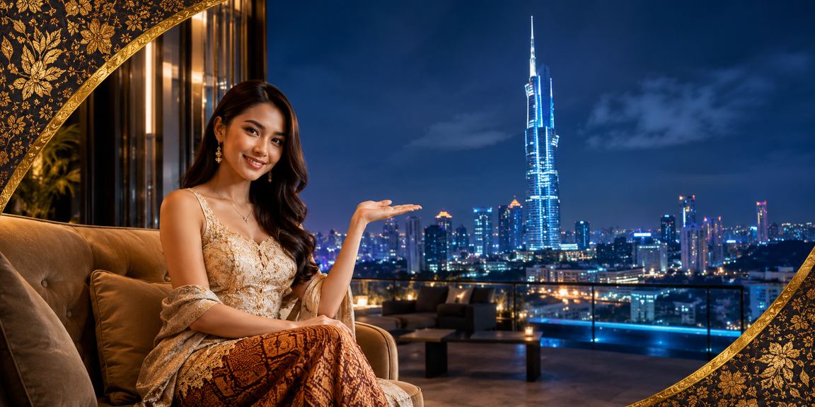 Proses deposit dengan tawaran promosi istimewa di Kuala Lumpur dalam tema batik 2400